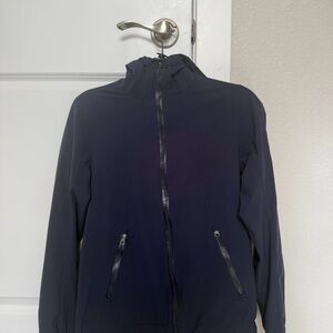 Lululemon Navy Hooded Zip Jacket Size 4